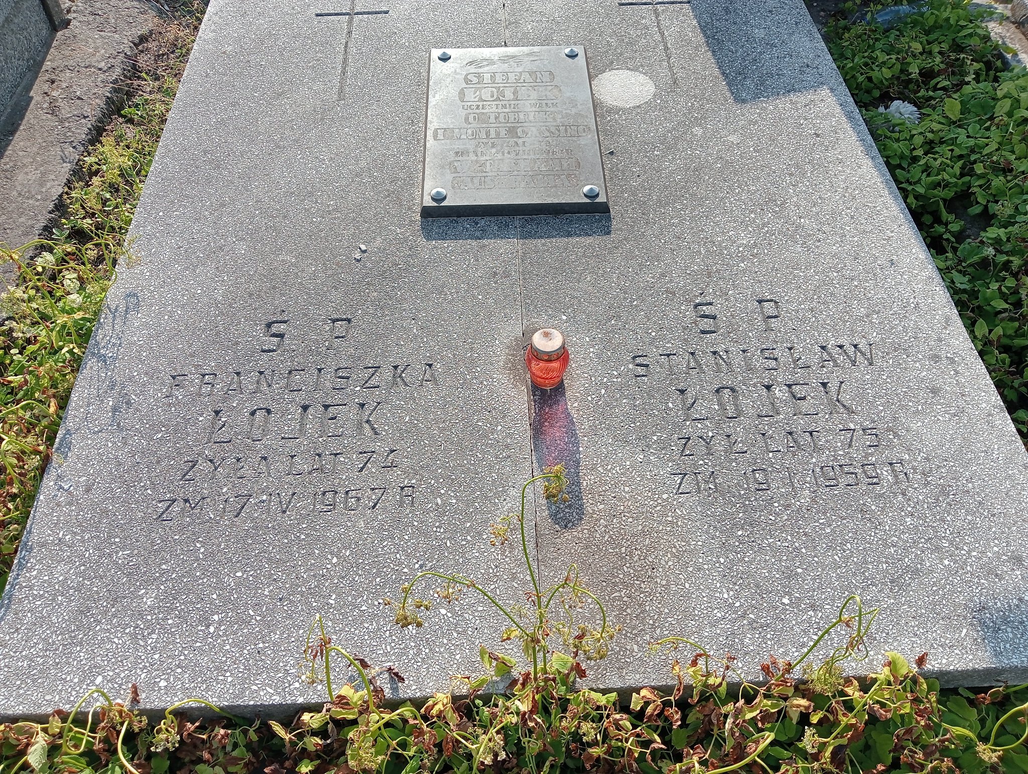 Grób Stefan Łojek
