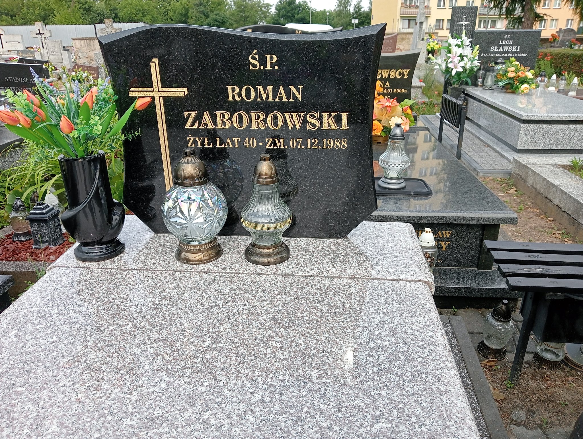 Roman Zaborowski Ostrowiec Świętokrzyski św. Michała - Grobonet - Wyszukiwarka osób pochowanych