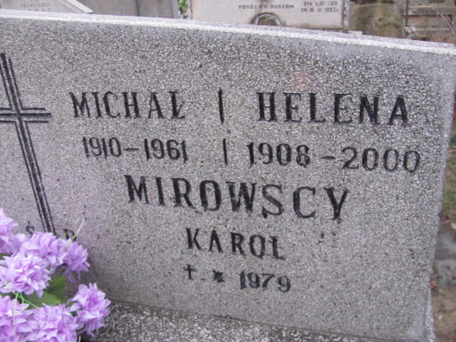 Karol Mirowski 1978 Ostrowiec Świętokrzyski św. Michała - Grobonet - Wyszukiwarka osób pochowanych