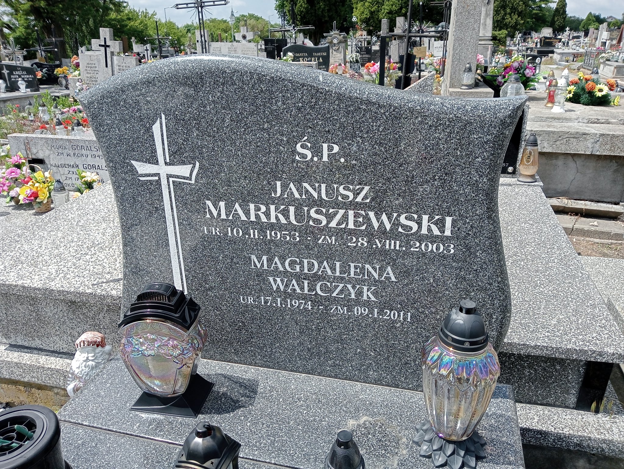 Magdalena Walczyk 1974 Ostrowiec Świętokrzyski św. Michała - Grobonet - Wyszukiwarka osób pochowanych