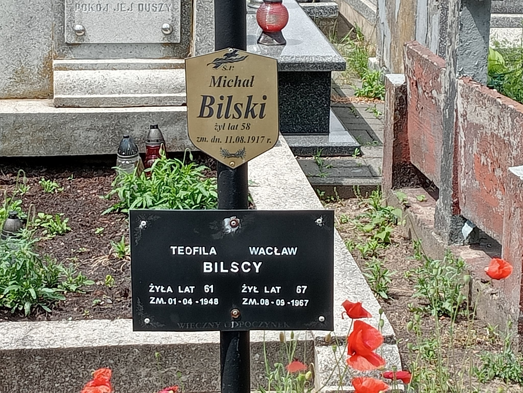 Grób Michał Bilski