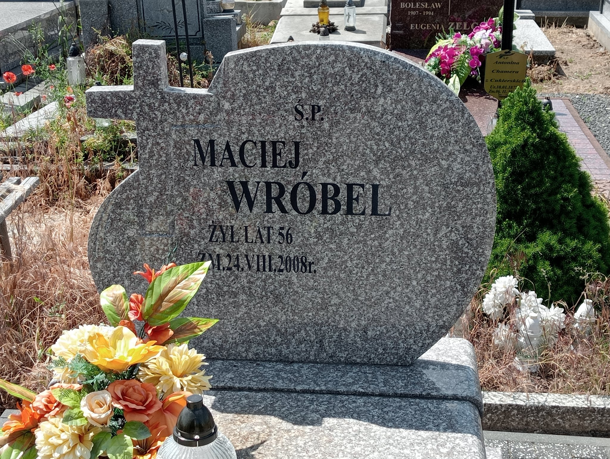 Maciej Wróbel Ostrowiec Świętokrzyski św. Michała - Grobonet - Wyszukiwarka osób pochowanych