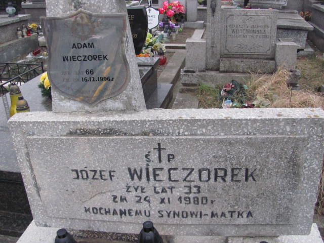 Adam Wieczorek Ostrowiec Świętokrzyski św. Michała - Grobonet - Wyszukiwarka osób pochowanych