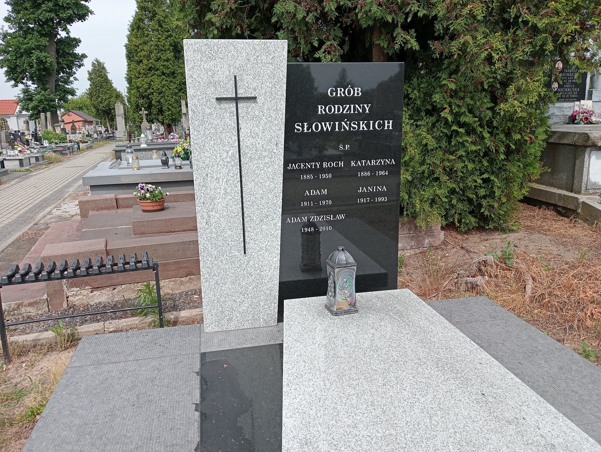 Adam Słowiński Ostrowiec Świętokrzyski św. Michała - Grobonet - Wyszukiwarka osób pochowanych