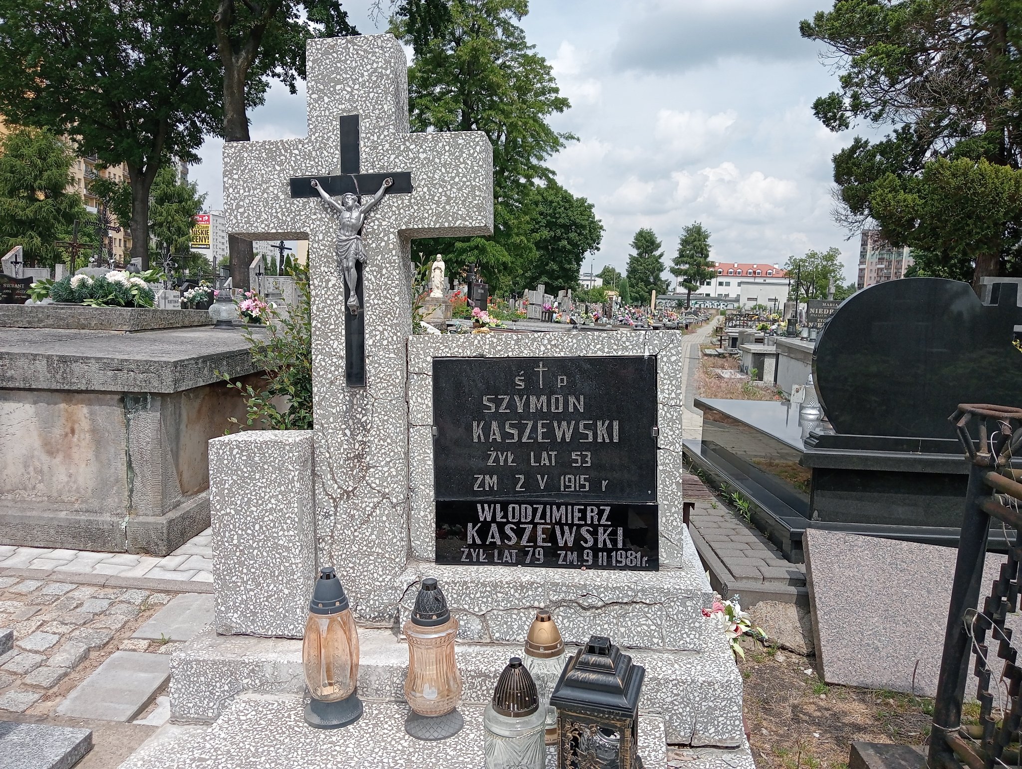 Szymon Kaszewski Ostrowiec Świętokrzyski św. Michała - Grobonet - Wyszukiwarka osób pochowanych