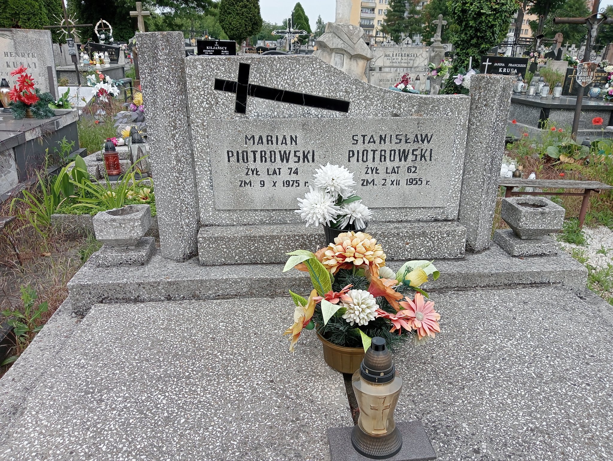 Stanisław Piotrowski Ostrowiec Świętokrzyski św. Michała - Grobonet - Wyszukiwarka osób pochowanych