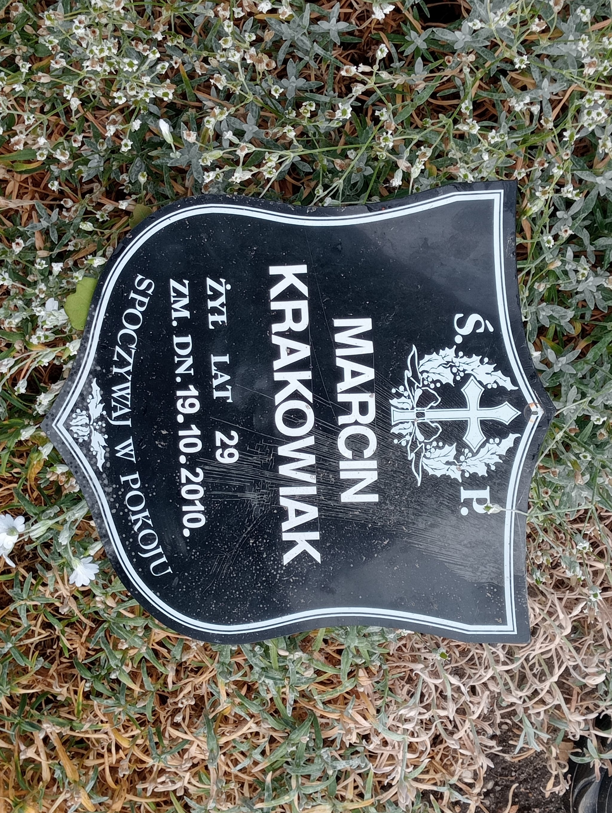 Marcin Krakowiak Ostrowiec Świętokrzyski św. Michała - Grobonet - Wyszukiwarka osób pochowanych