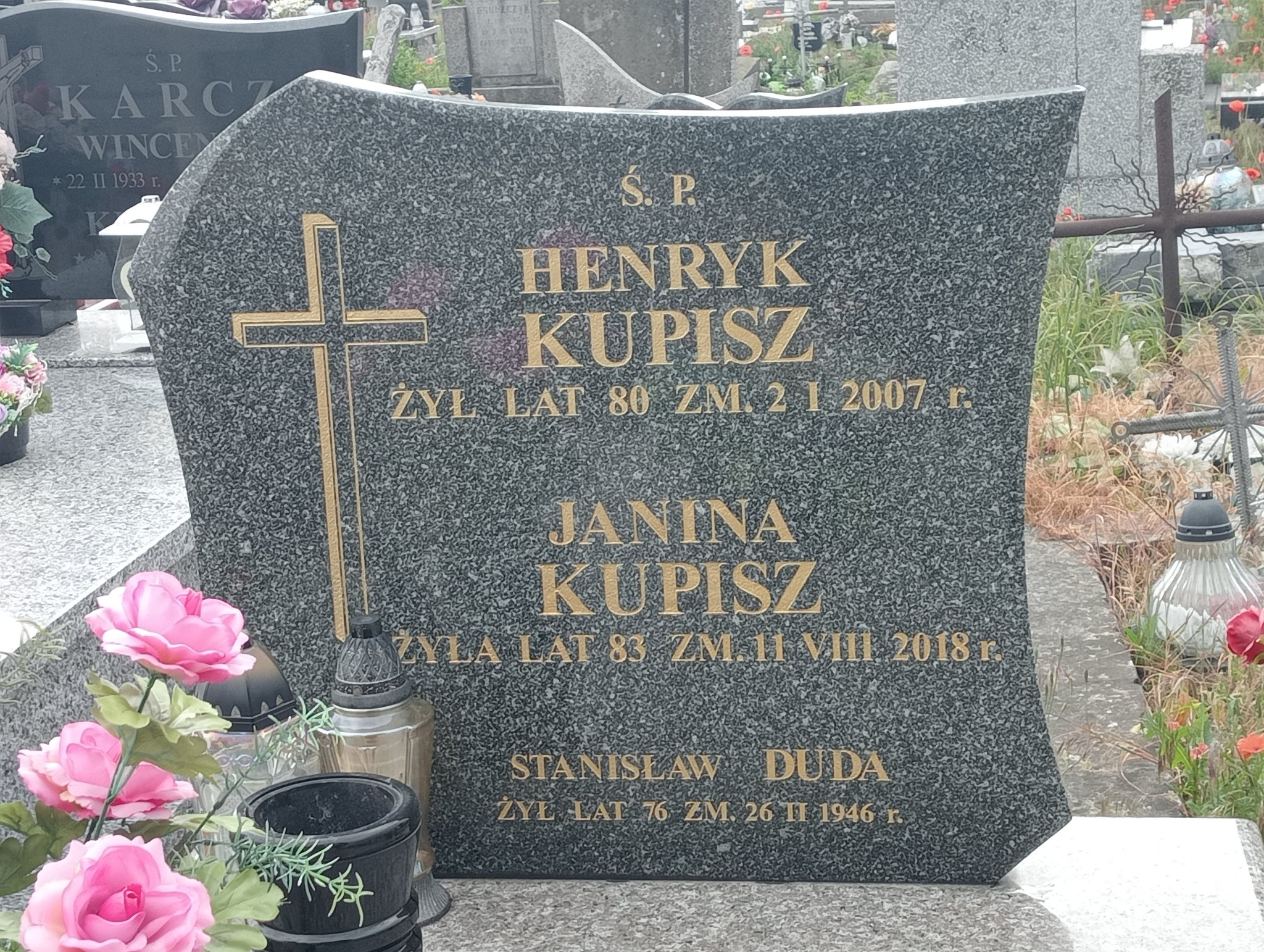 Grób Janina Kupisz
