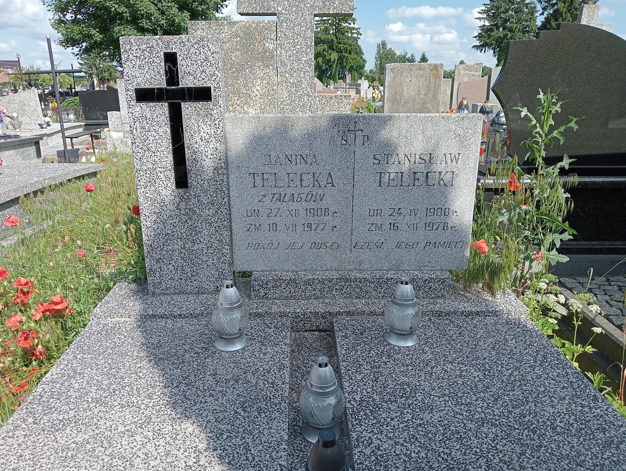 Stanisław Telecki 1900 Ostrowiec Świętokrzyski św. Michała - Grobonet - Wyszukiwarka osób pochowanych