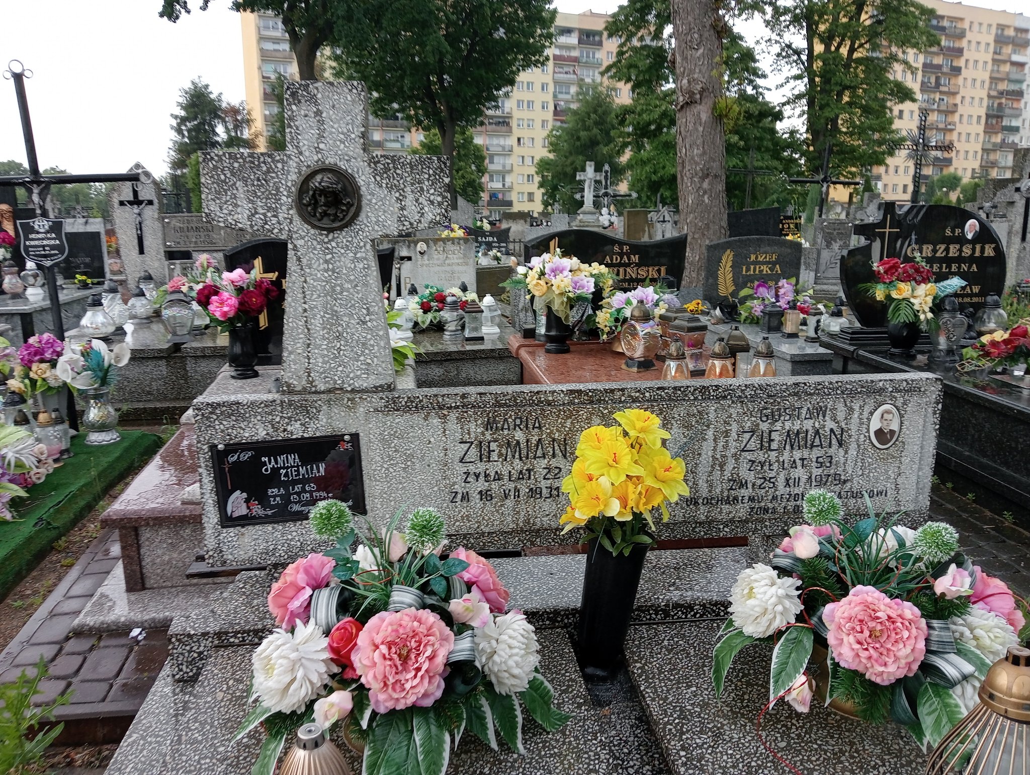 Maria Ziemian Ostrowiec Świętokrzyski św. Michała - Grobonet - Wyszukiwarka osób pochowanych