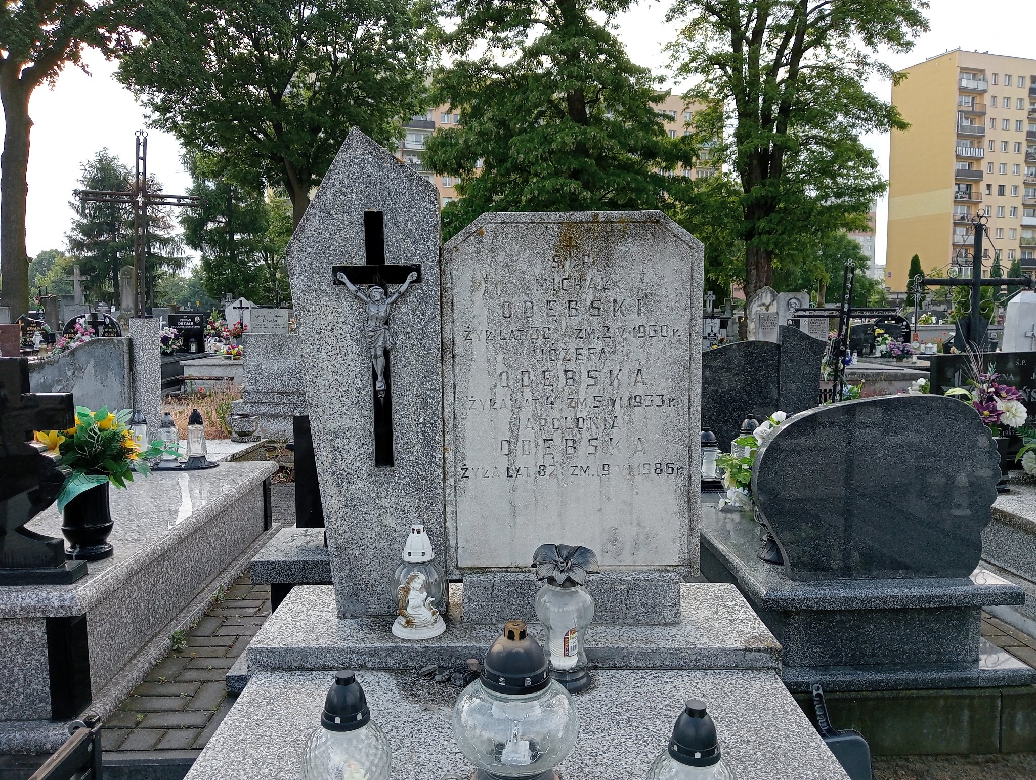 Michał Odębski Ostrowiec Świętokrzyski św. Michała - Grobonet - Wyszukiwarka osób pochowanych