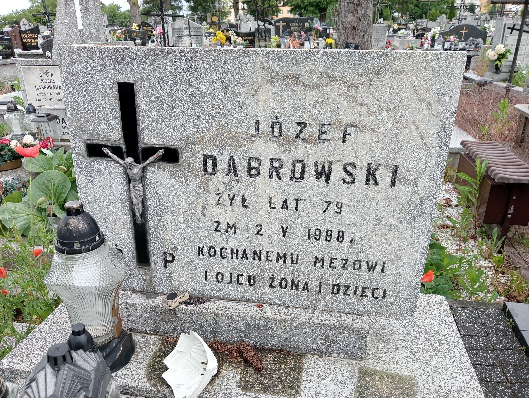 Józef Dąbrowski Ostrowiec Świętokrzyski św. Michała - Grobonet - Wyszukiwarka osób pochowanych