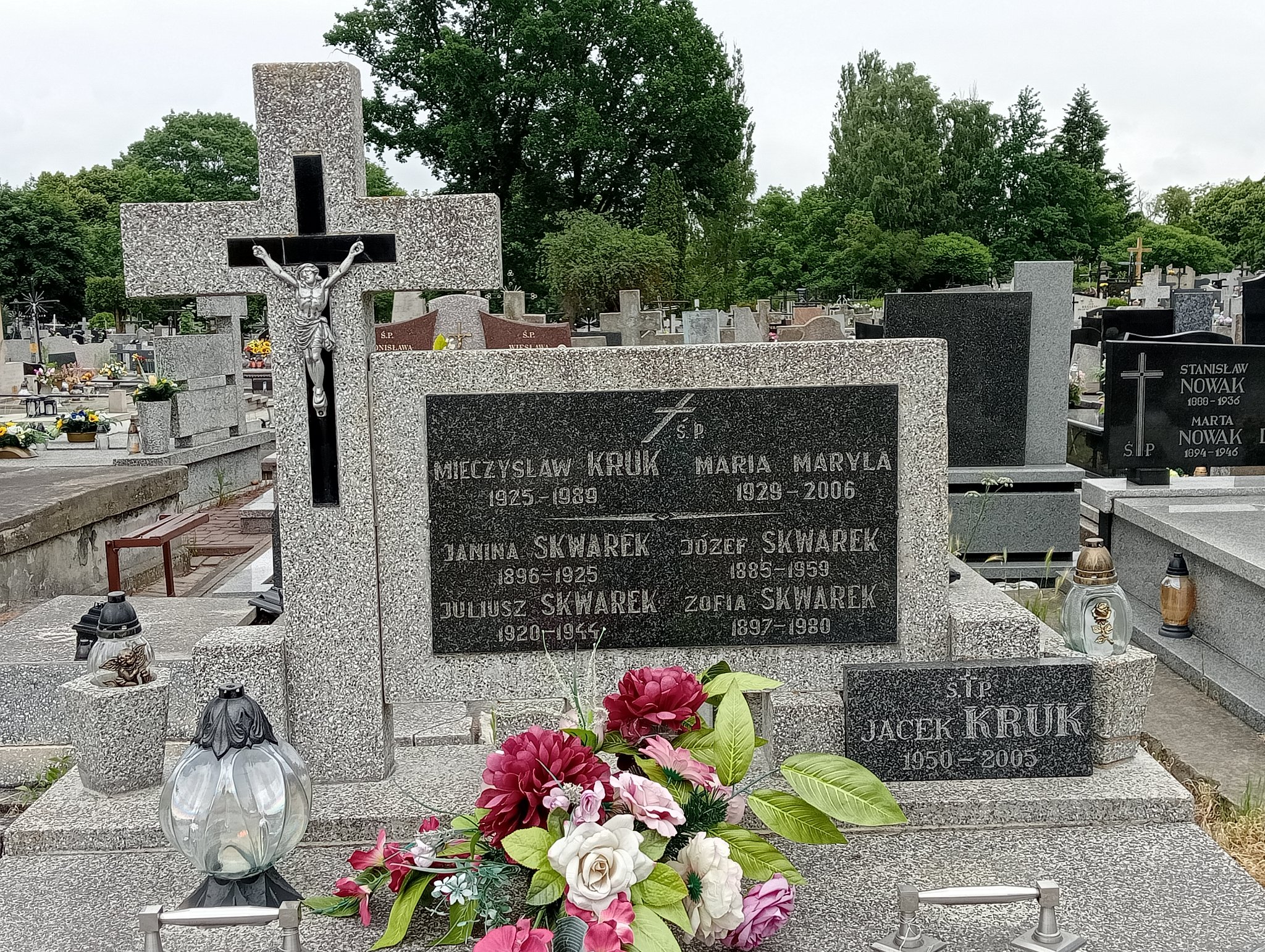 Jacek Kruk 1949 Ostrowiec Świętokrzyski św. Michała - Grobonet - Wyszukiwarka osób pochowanych