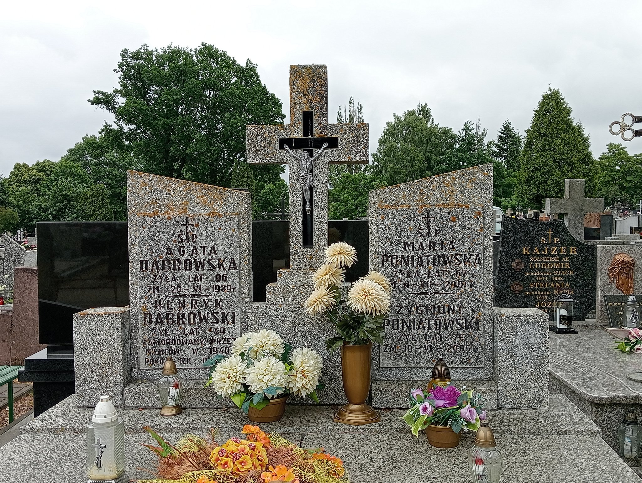 Agata Dąbrowska Ostrowiec Świętokrzyski św. Michała - Grobonet - Wyszukiwarka osób pochowanych