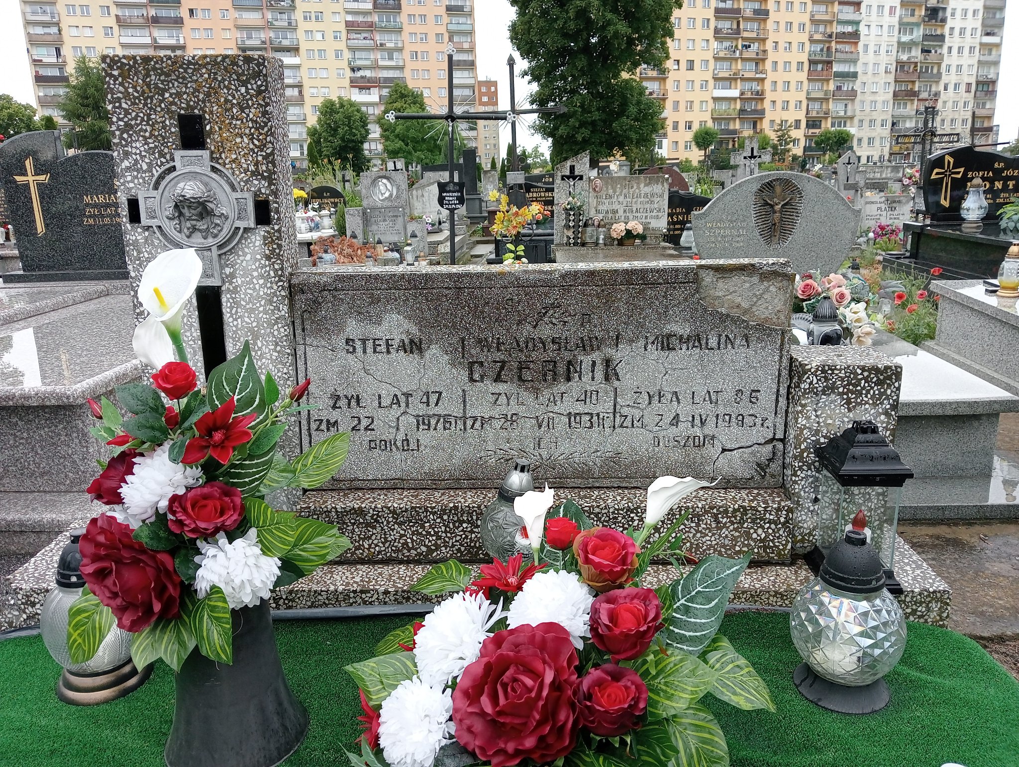 Tadeusz Czernik Ostrowiec Świętokrzyski św. Michała - Grobonet - Wyszukiwarka osób pochowanych