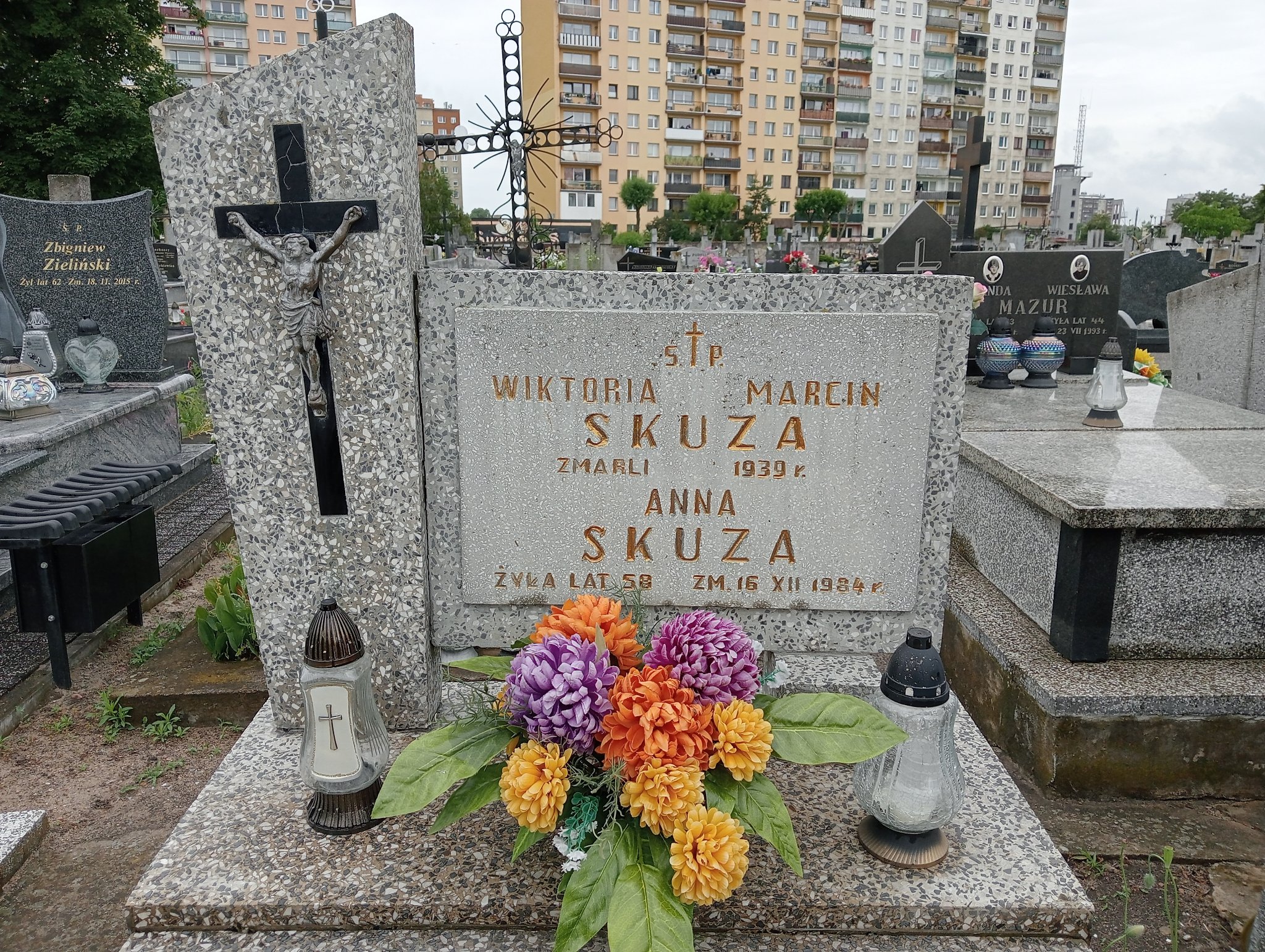 Anna Skuza Ostrowiec Świętokrzyski św. Michała - Grobonet - Wyszukiwarka osób pochowanych