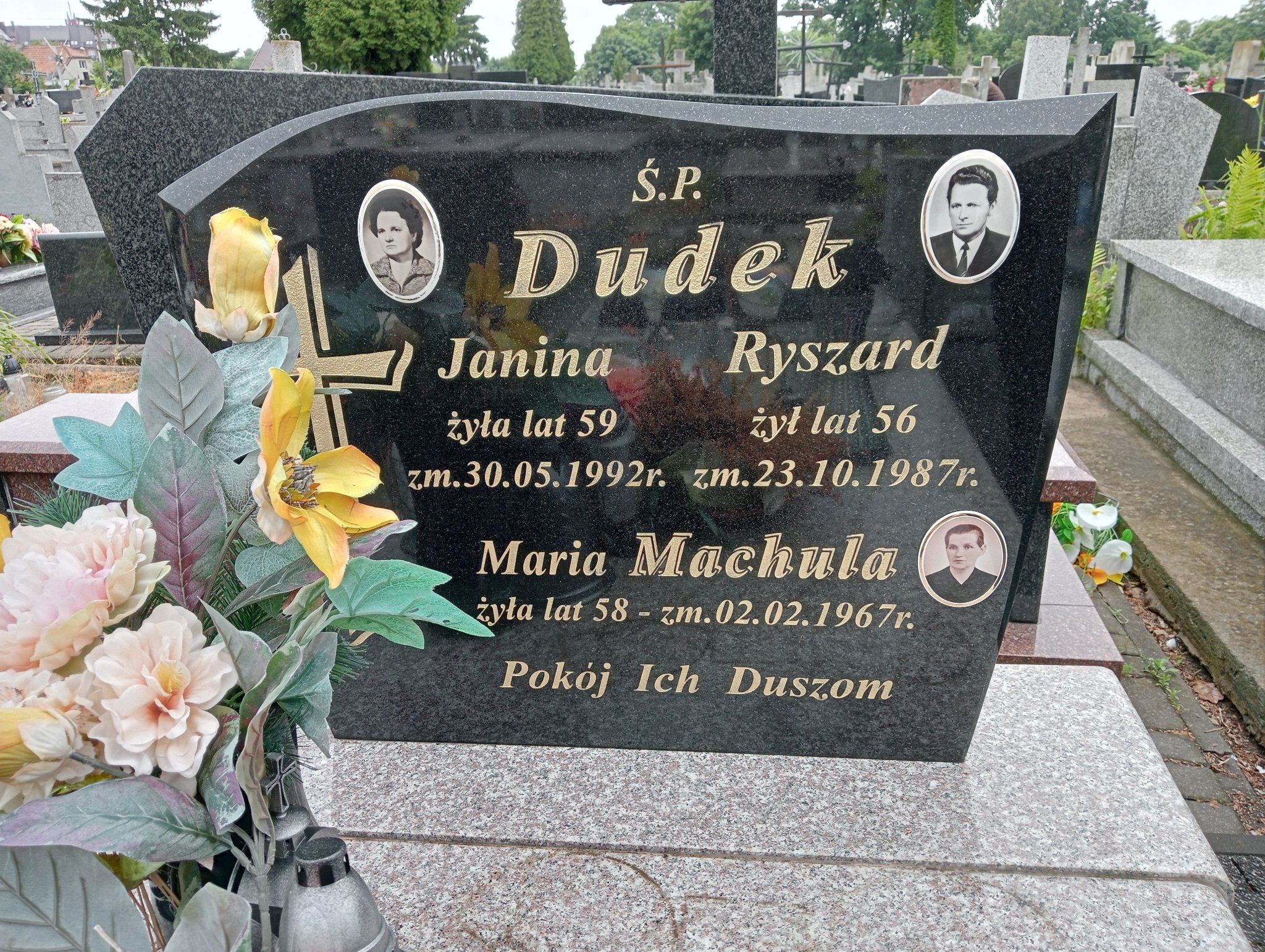 Janina Dudek Ostrowiec Świętokrzyski św. Michała - Grobonet - Wyszukiwarka osób pochowanych