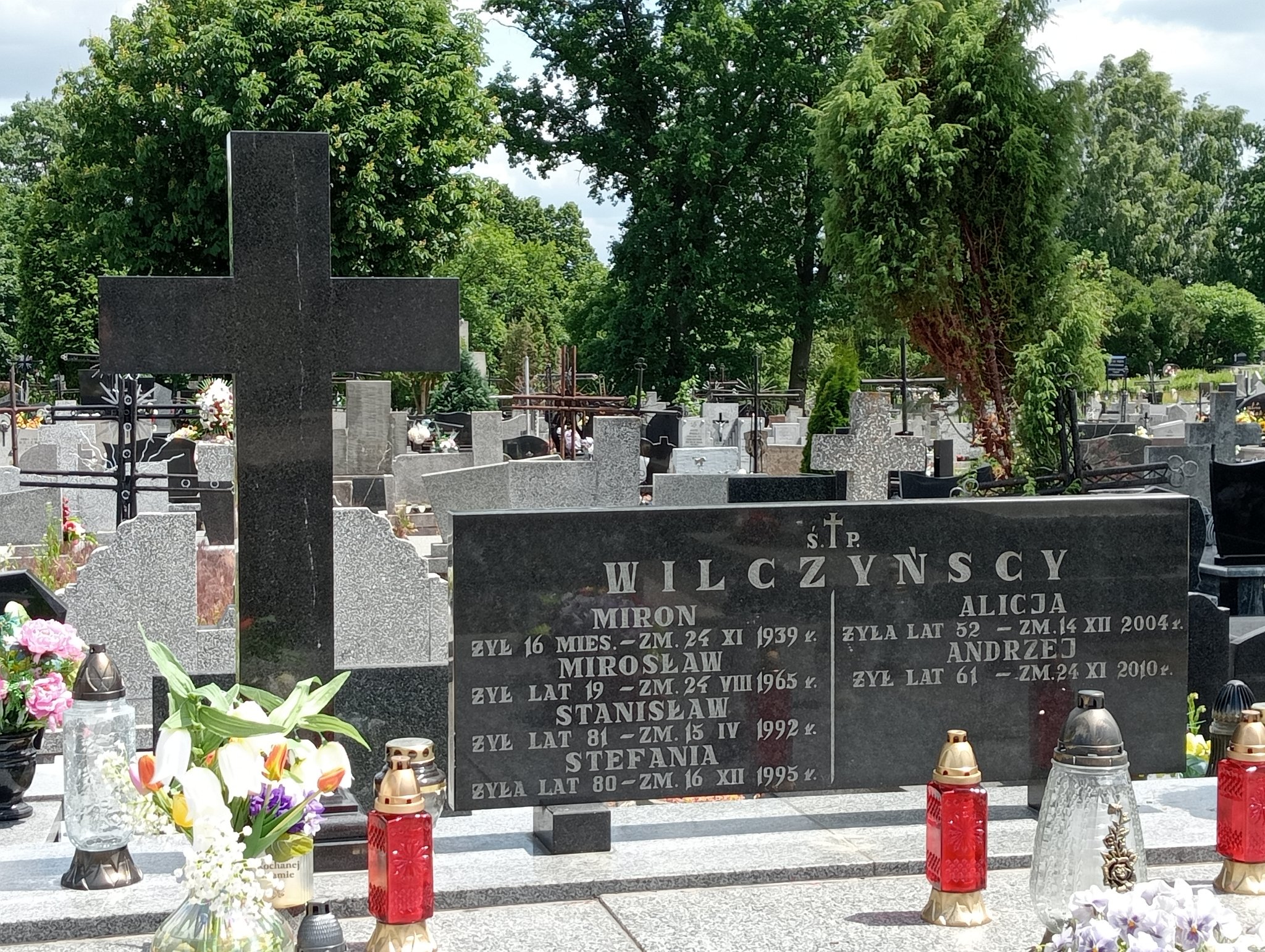 Stefania Wilczyńska Ostrowiec Świętokrzyski św. Michała - Grobonet - Wyszukiwarka osób pochowanych