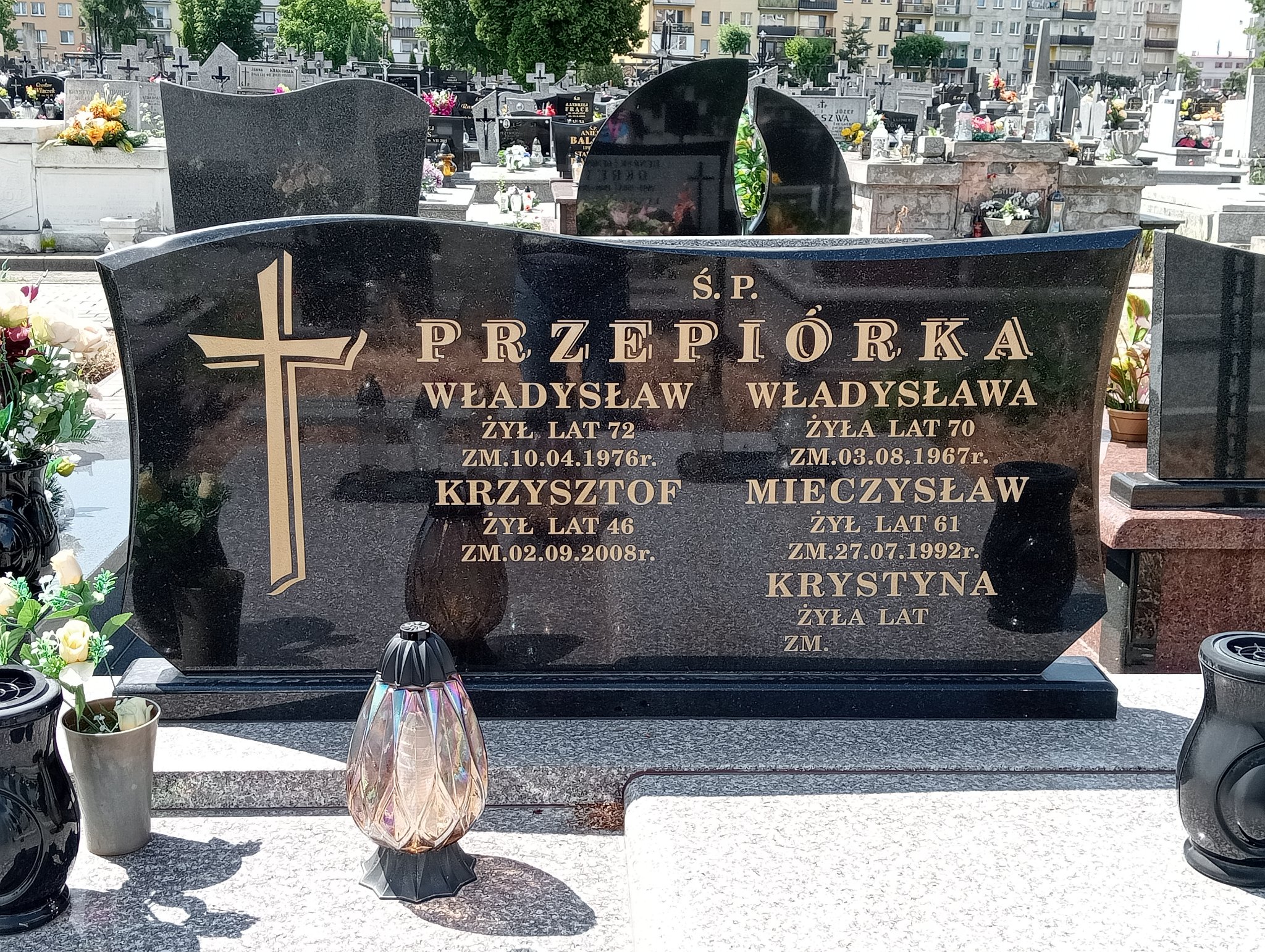 Mieczysław Przepiórka Ostrowiec Świętokrzyski św. Michała - Grobonet - Wyszukiwarka osób pochowanych