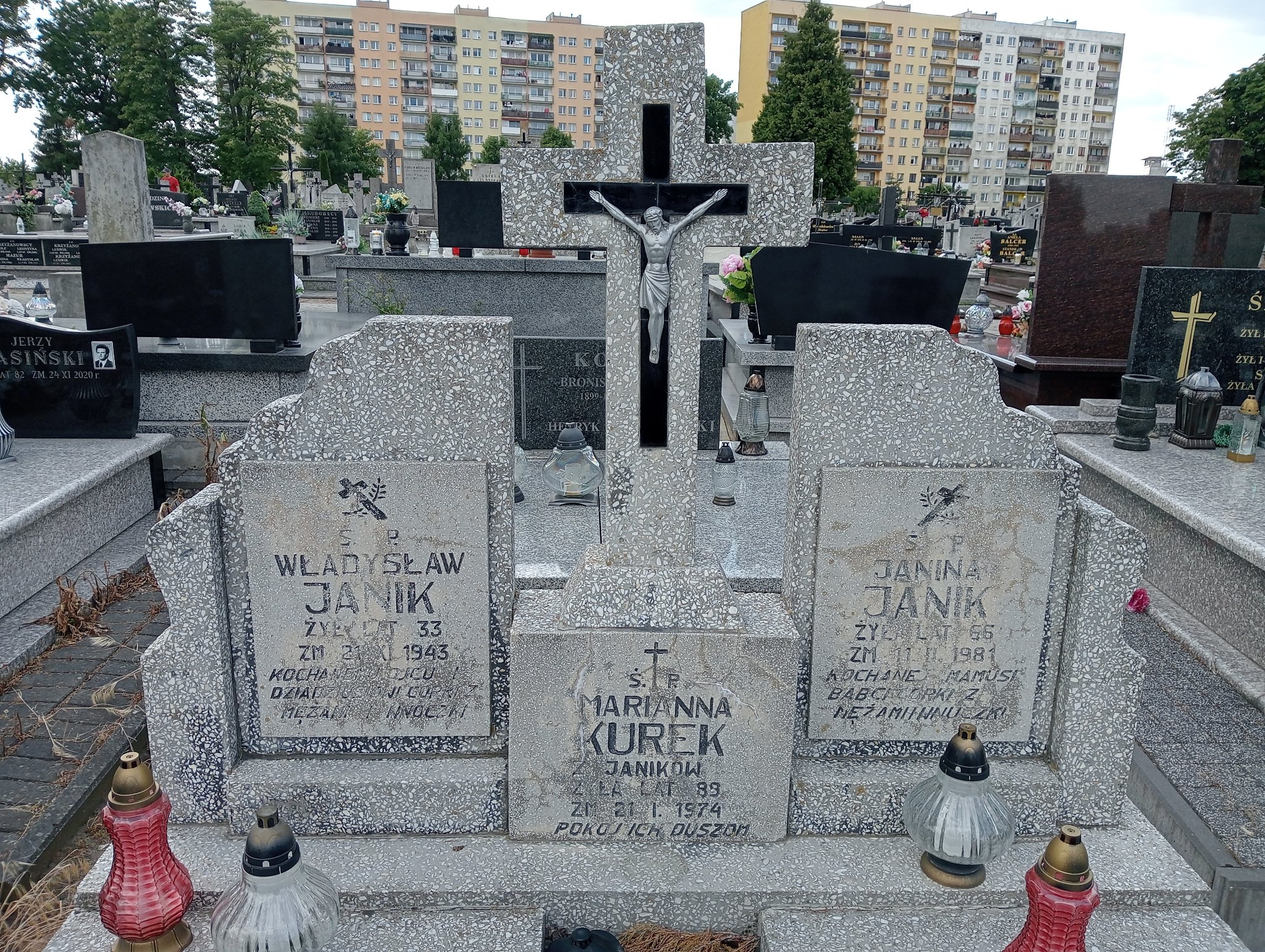 Władysław Janik Ostrowiec Świętokrzyski św. Michała - Grobonet - Wyszukiwarka osób pochowanych