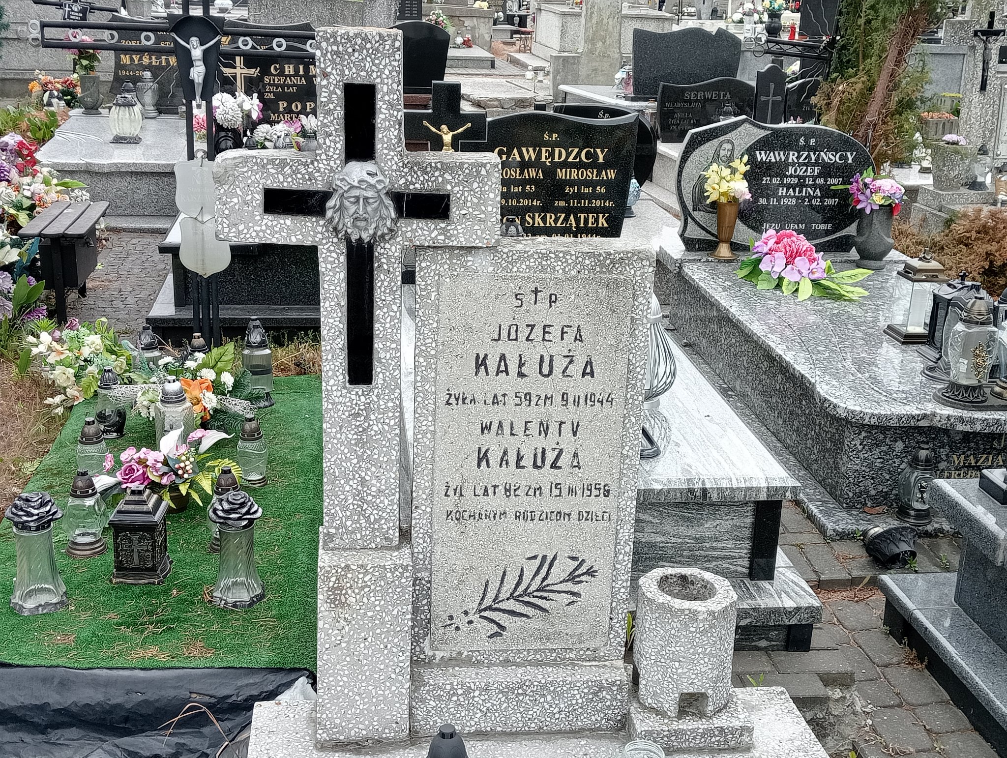 Walenty Kałuża Ostrowiec Świętokrzyski św. Michała - Grobonet - Wyszukiwarka osób pochowanych