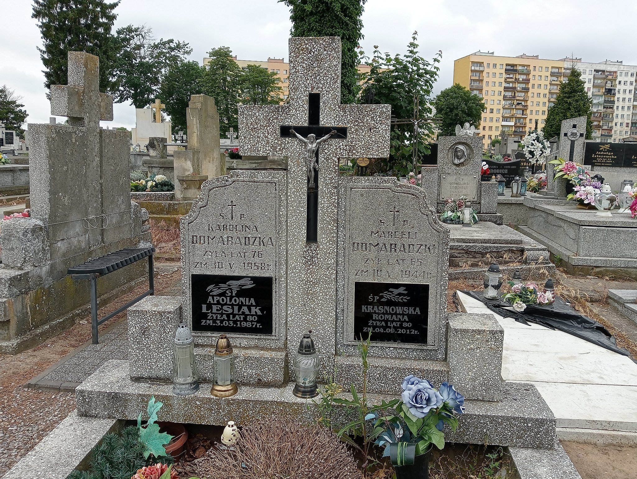 Karolina Domaradzka Ostrowiec Świętokrzyski św. Michała - Grobonet - Wyszukiwarka osób pochowanych