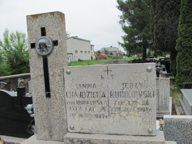 Janina Chajdzicka Ostrowiec Świętokrzyski św. Michała - Grobonet - Wyszukiwarka osób pochowanych