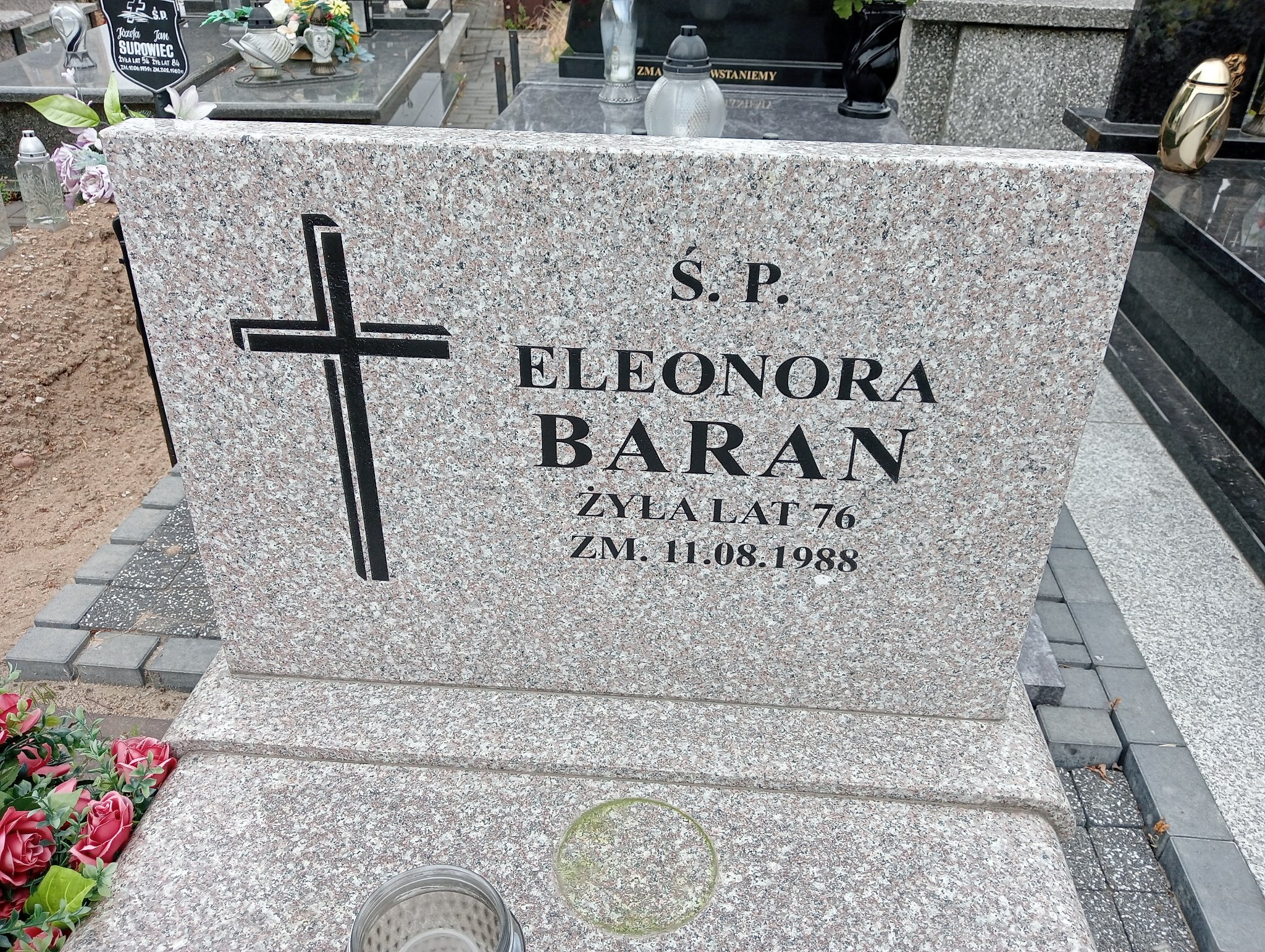 Grób Eleonora Baran